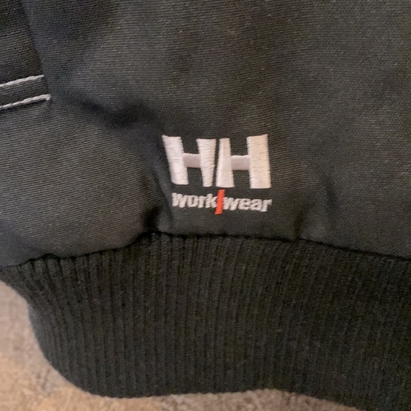 Helly Hansen work/wear Bergholm Fleece lined Jacket Black size M/M - Picture 8 of 11